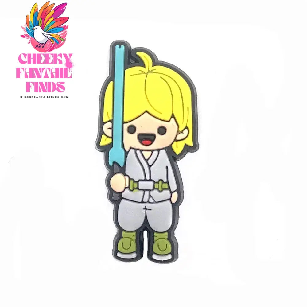1pcs Movies Yoda Shoe Charms for Shoes Decoration Accessories PVC Charms Cartoon Badges for Kids Women Party Favors Gifts Cheeky Fantail Finds