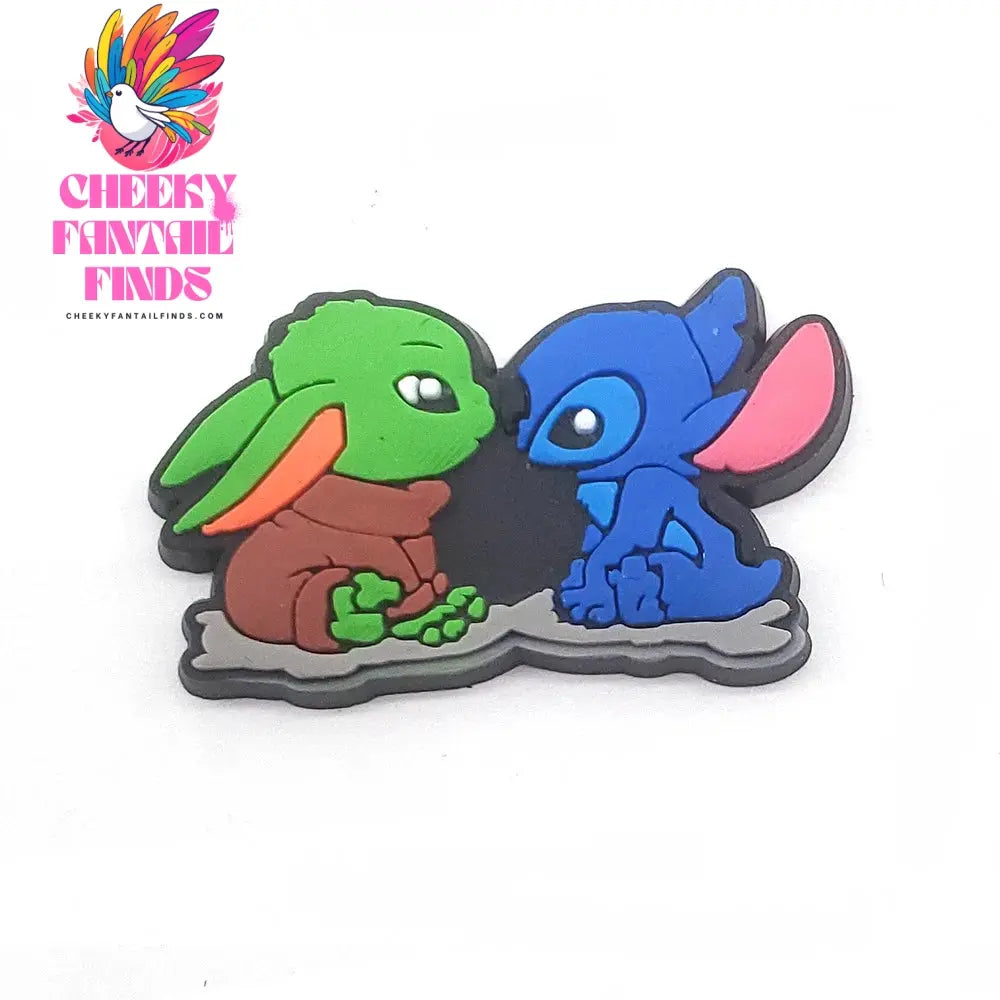1pcs Movies Yoda Shoe Charms for Shoes Decoration Accessories PVC Charms Cartoon Badges for Kids Women Party Favors Gifts Cheeky Fantail Finds