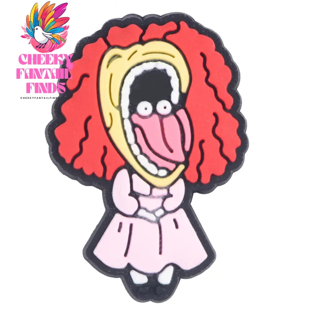 1pcs New Halloween Scary Face LShoe Charms Horror Movie Snake Shoe Decoration Cool Monster Clog Charms Holiday Gifts Cheeky Fantail Finds