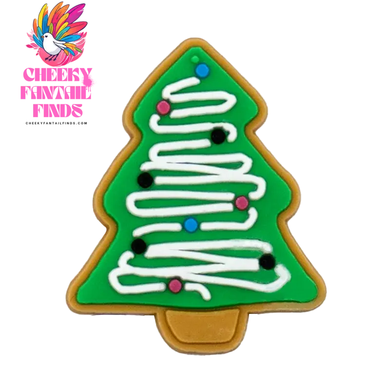 1pcs PVC Christmas Shoe Charms Xmas Tree Snowflakes Shoe Decorations Pink for Clog Garden Sandal Accessories Kids Gift Wholesale - Cheeky Fantail Finds