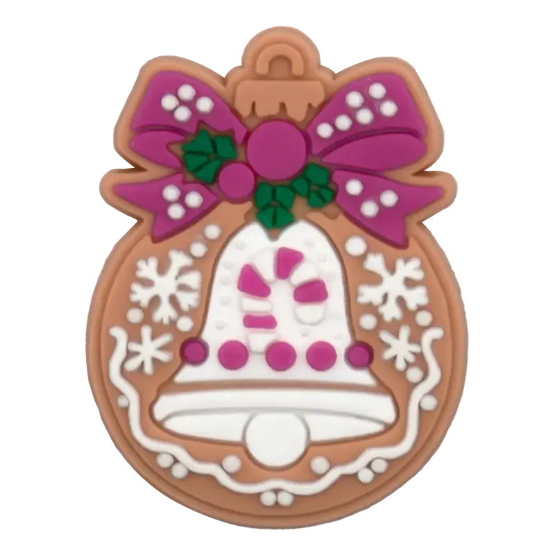 1pcs PVC Christmas Shoe Charms Xmas Tree Snowflakes Shoe Decorations Pink for Clog Garden Sandal Accessories Kids Gift Wholesale - Cheeky Fantail Finds