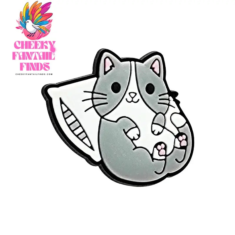 1pcs PVC Cute Cat Shoe Charms Pet Orange Cat Black Cat Shoe Decoration Pins Garden Sandal Accessories for Women Girl Boy - Cheeky Fantail Finds