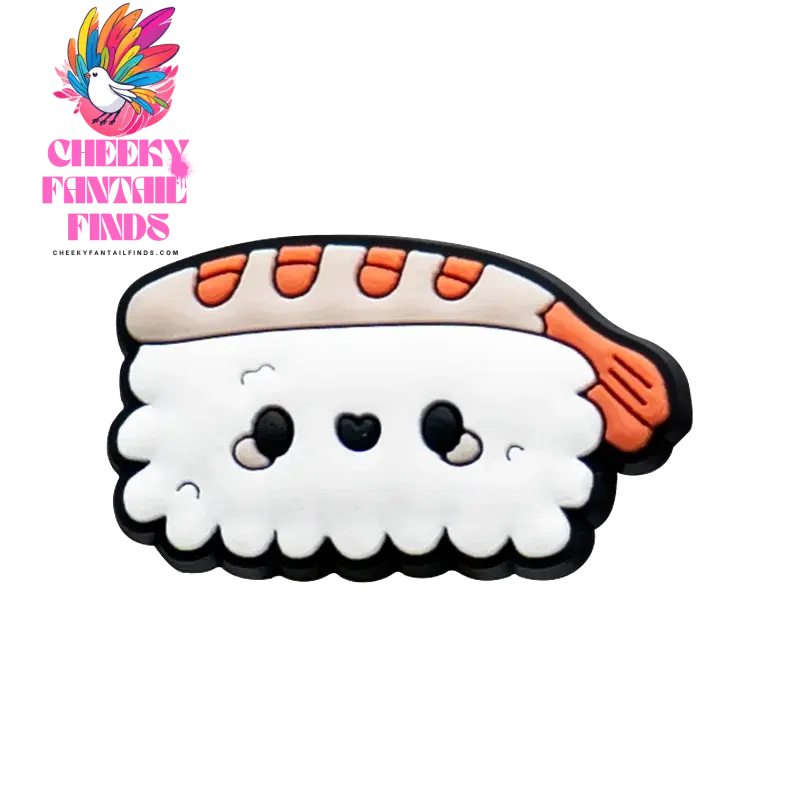 1pcs PVC Delicious Food Shoe Charms Sushi Salads Shoe Decorations Pins for Women Boy Girls Sandal Clog Buckles Accessories Gifts Cheeky Fantail Finds