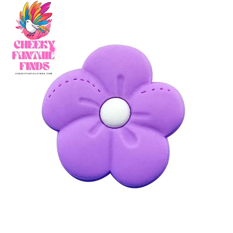 1pcs PVC Flower Shoe Charms for Women Girls Sandals Accessories Sakura Daisy Shoe Decorations Pins for Gift Sandal Buckles Gifts - Cheeky Fantail Finds