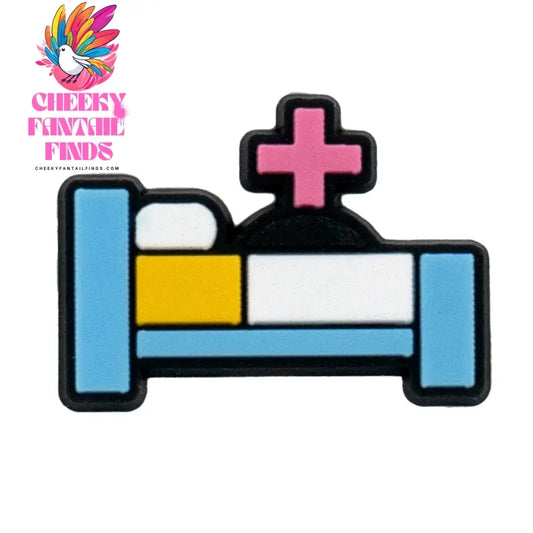 1pcs PVC Nurse Shoe Charms Medical Ambulances Shoe Decorations Stethoscope Accessories for Doctor Women Men Clog Buckle - Cheeky Fantail Finds