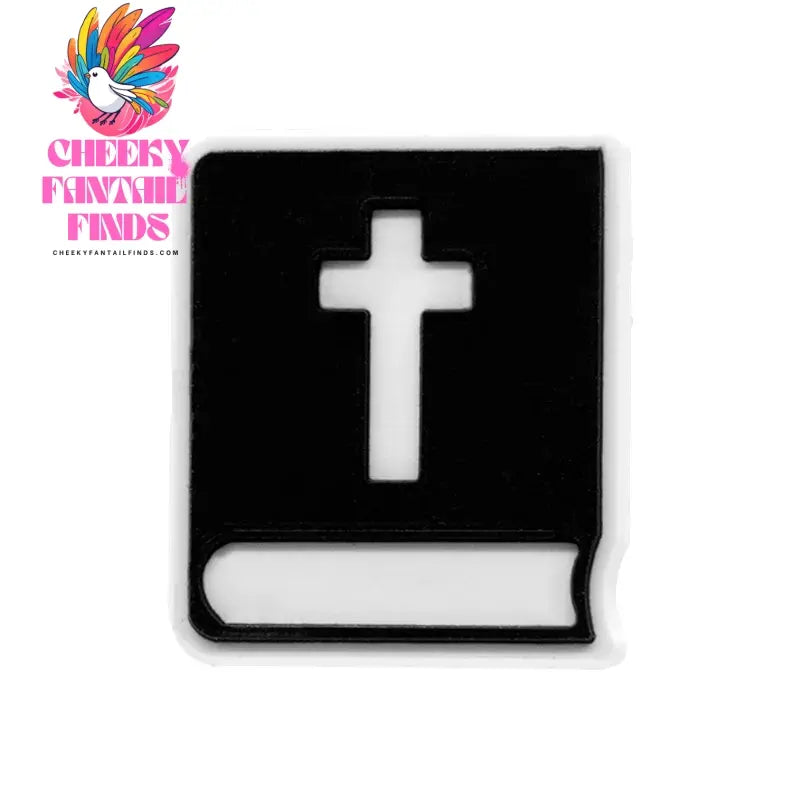 1pcs PVC Religious Jesus Clog Shoe Charms Holy Bible Shoe Decorations Pins for Woman Men Party Favor Gifts DIY Clips Accessories Cheeky Fantail Finds