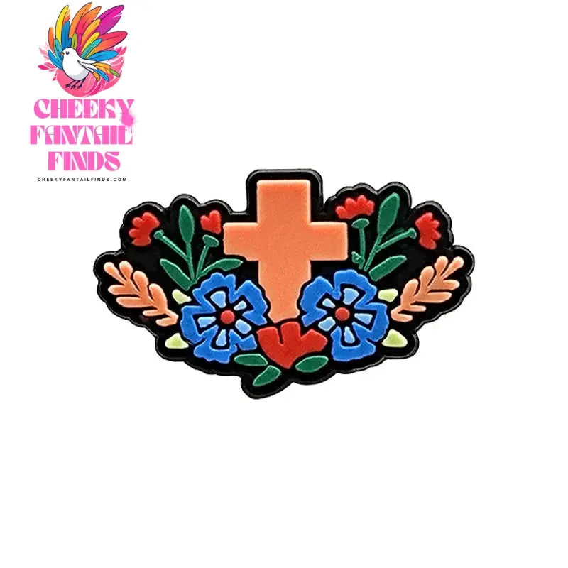 1pcs PVC Religious Jesus Clog Shoe Charms Holy Bible Shoe Decorations Pins for Woman Men Party Favor Gifts DIY Clips Accessories Cheeky Fantail Finds
