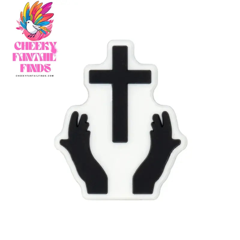 1pcs PVC Religious Jesus Clog Shoe Charms Holy Bible Shoe Decorations Pins for Woman Men Party Favor Gifts DIY Clips Accessories Cheeky Fantail Finds