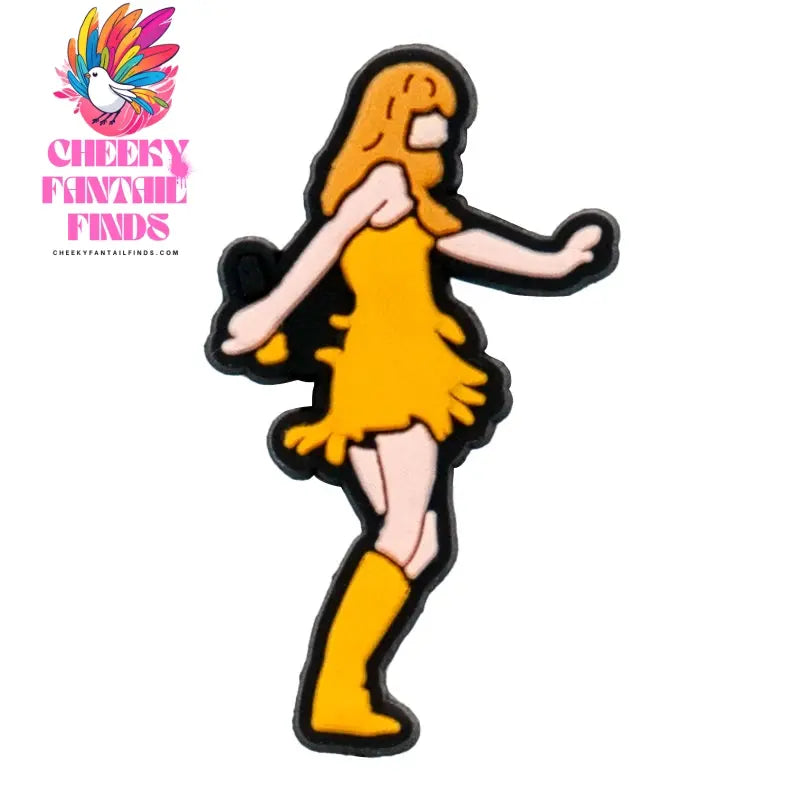 1pcs PVC Shoe Charms Accessories Singer Album Shoe Decorations Pins for Women Clogs Bubble Girls DIY Party Favor Gifts - Cheeky Fantail Finds