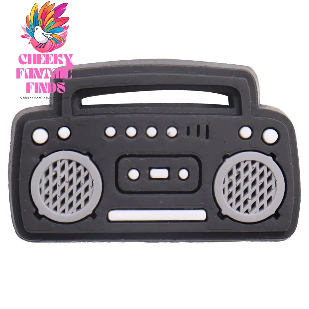 1pcs PVC Shoe Charms Game Console Popcorn Movie Speaker Gun Wifi Ferris Wheel Earth Hole Slipper Decoration Bands Bracelets Cheeky Fantail Finds