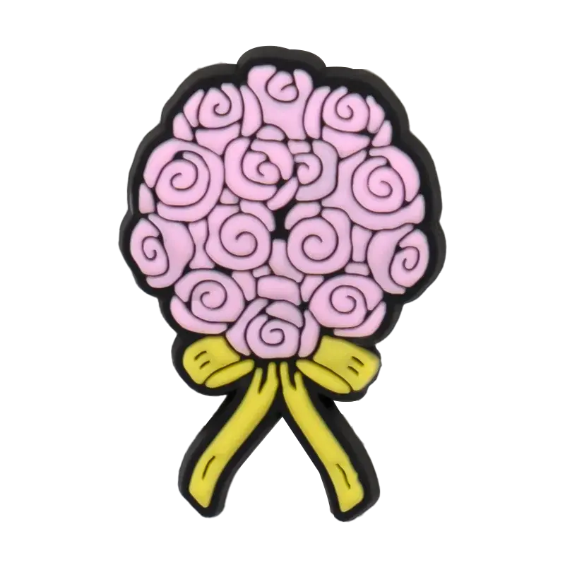 1pcs Pink Pins for Women Girls Flower Heart Cat Christmas Pumpkins Shoe Charms Shoe Decorations Buckles Accessories Gifts - Cheeky Fantail Finds