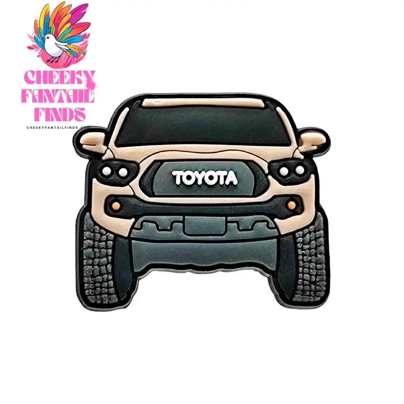 1pcs Turbine Clog Charms SUV Sports Cars Shoe Charms for Clips Classic Car Clog Pin Garden Sandal Shoe Decorations Cheeky Fantail Finds