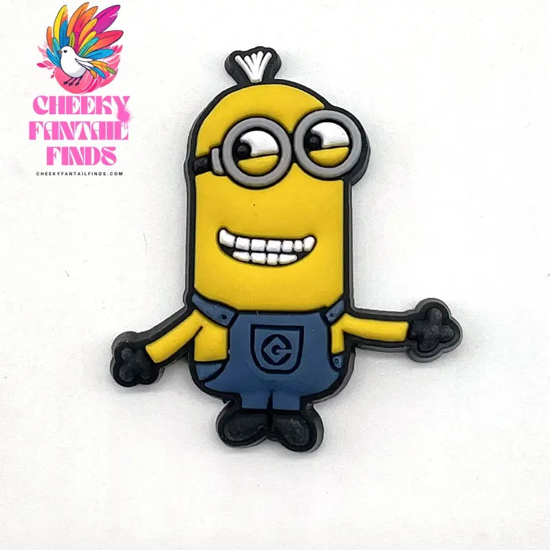 1pcs Yellow people series shoe Charms clogs Aceessories for Sandals pins Decorate girls kid Gifts Cheeky Fantail Finds