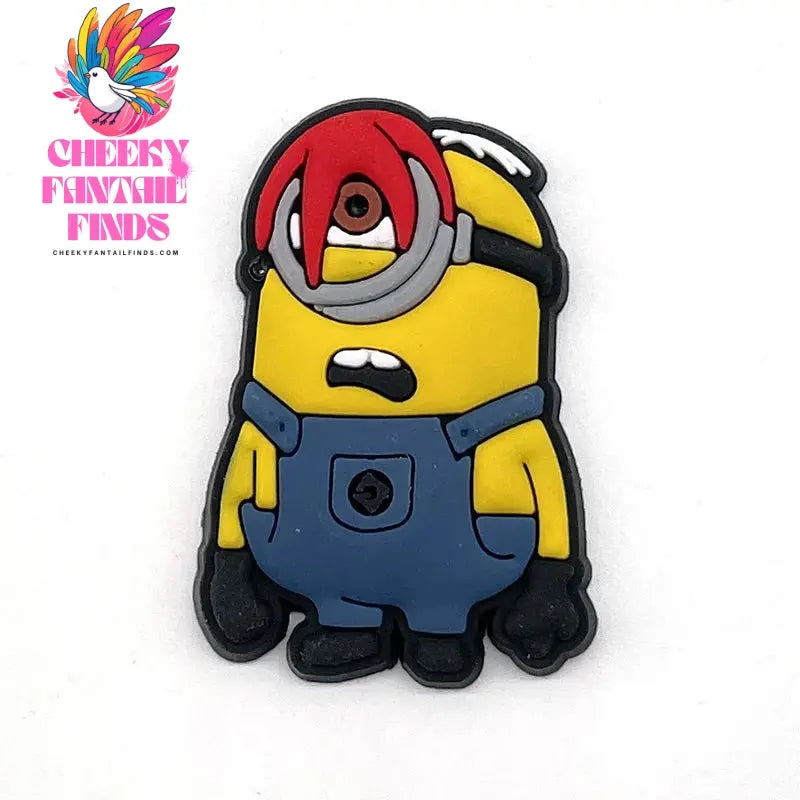 1pcs Yellow people series shoe Charms clogs Aceessories for Sandals pins Decorate girls kid Gifts Cheeky Fantail Finds