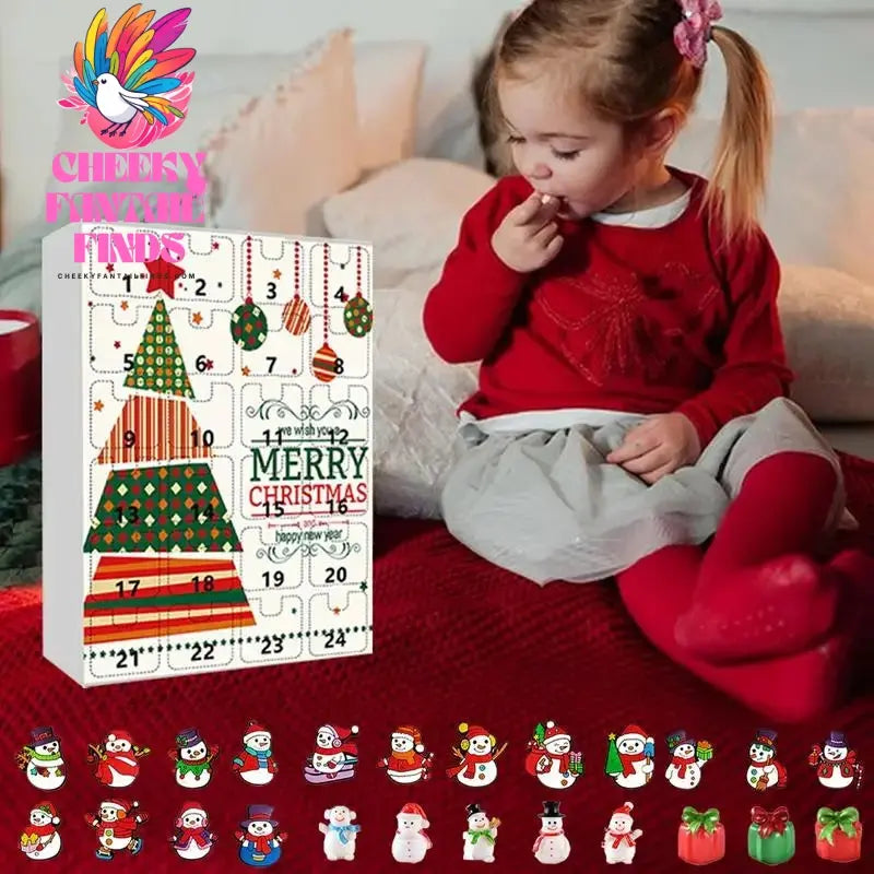 2024 Advent Calendar Charm For Shoes With Holes Christmas Trees Snowflakes And Santa Claus Fashion Clog Shoe Accessories Cheeky Fantail Finds