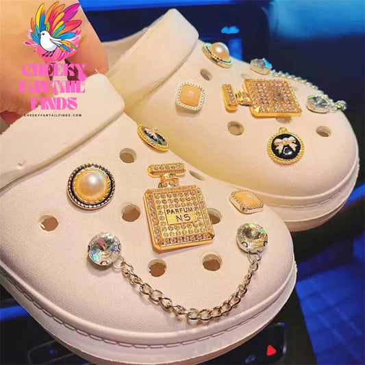 2024 New Shoe Charms for DIY Garden Shoe Set Accessories Decoration Buckle for Shoe Charm Accessories Kids Party Girls Gift Cheeky Fantail Finds