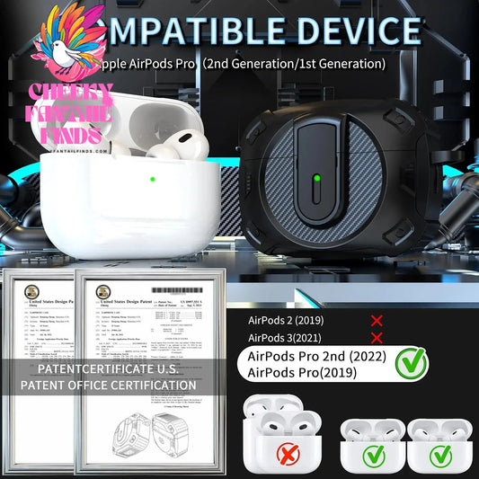 2024 new for AirPods Pro 2 protective Case space-themed protective Cover Compatible Tpcy-c interface For Airpods Pro 2 1 Case Cheeky Fantail Finds