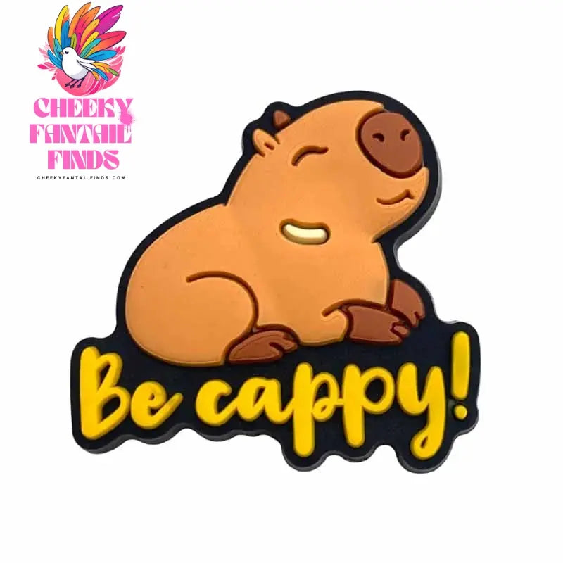 20pcs Cute Capybara Series Shoe Charms Set For Clogs Bogg Bag Bubble Slides Sandals, PVC Shoe Decorations Beach Bag Accessories Cheeky Fantail Finds