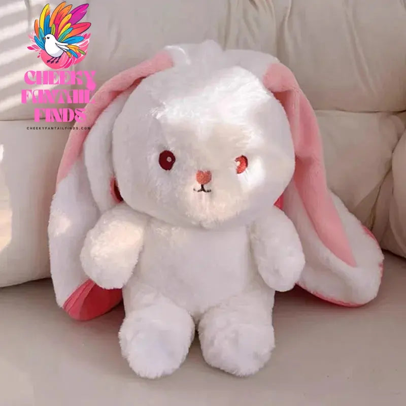 25cm Strawberry Cute Carrot Rabbit Plush Toy Stuffed Creative Into Fruit Transform Baby Cuddly Bunny Doll for Kid Birthday Gift Cheeky Fantail Finds