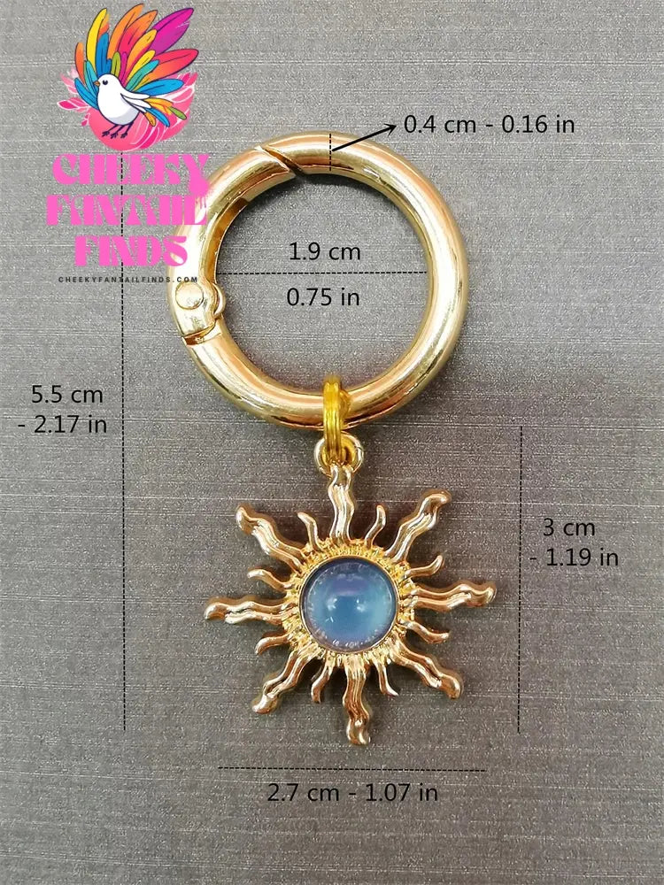 2Pcs Luxury Jewelry Sun Shoe Charms For Boots Personality Shoe Pendant Decoration Alloy Buckle Decor Women Shoes Diy Accessories Cheeky Fantail Finds