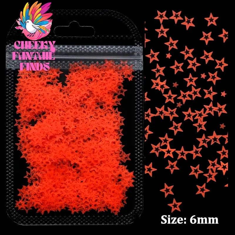 2g Holographic Nail Art Glitter Shiny Sweet Love Heart Flakes Sequins 3D Nails Paillette Manicure Valentine's Day Decorations Cheeky Fantail Finds