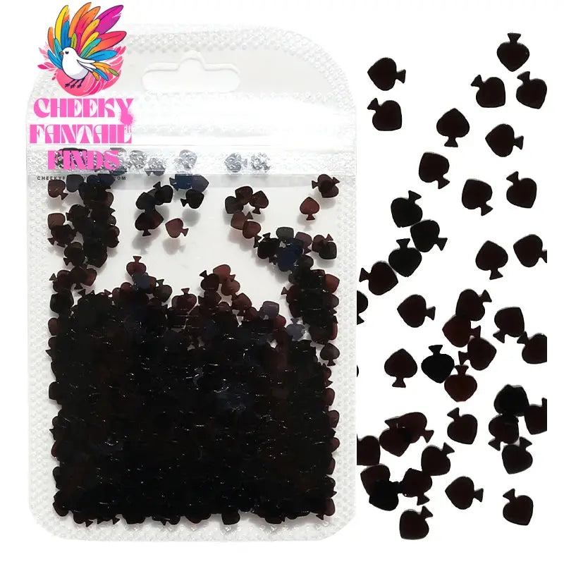 2g Holographic Nail Art Glitter Shiny Sweet Love Heart Flakes Sequins 3D Nails Paillette Manicure Valentine's Day Decorations Cheeky Fantail Finds