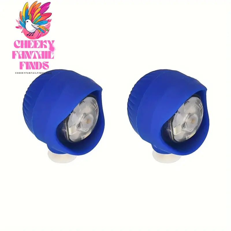 2pcs Shoe Lights PVC LED Headlight Shoe Charms Accessories for Night Rides, Walk & Dog Walks Outdoor Activities,3 Lighting Modes - Cheeky Fantail Finds