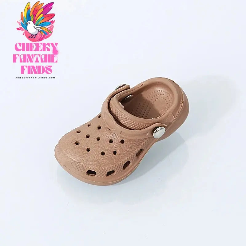 3D New Mini Shoes Shape PVC Shoe Charms for Shoe Accessories Women Beach Bag Sandals Buckle Kids Shoe Pins DIY Shoe Decorations Cheeky Fantail Finds