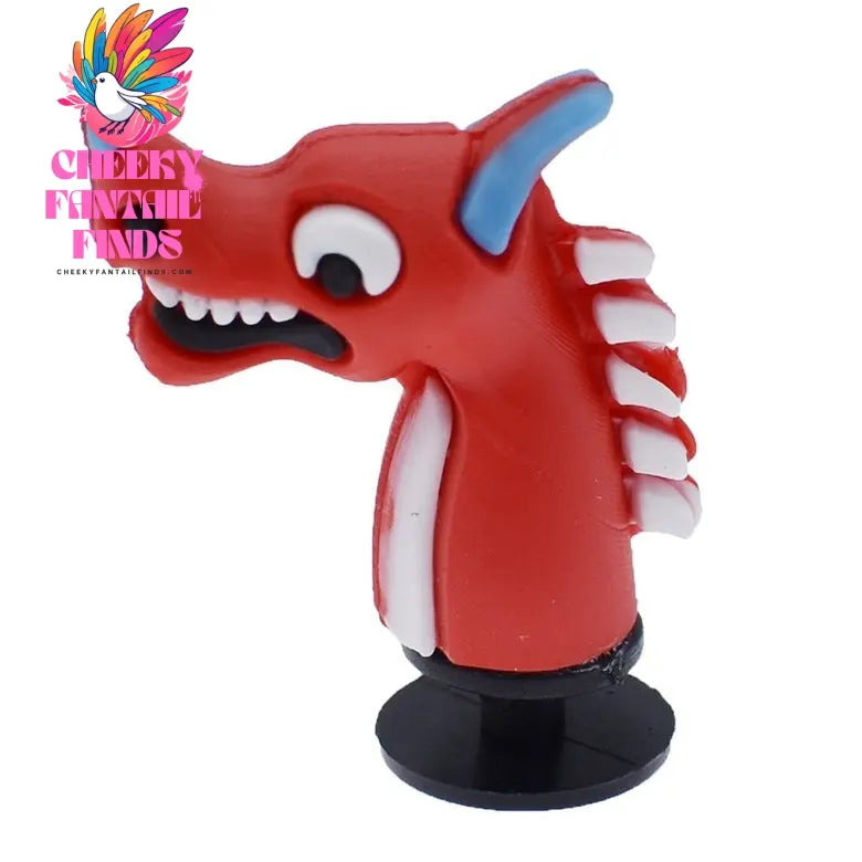 3D Three-dimensional Cartoon Accessories PVC Soft Rubber Shoe Buckles Cheeky Fantail Finds