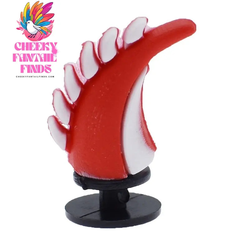 3D Three-dimensional Cartoon Accessories PVC Soft Rubber Shoe Buckles Cheeky Fantail Finds