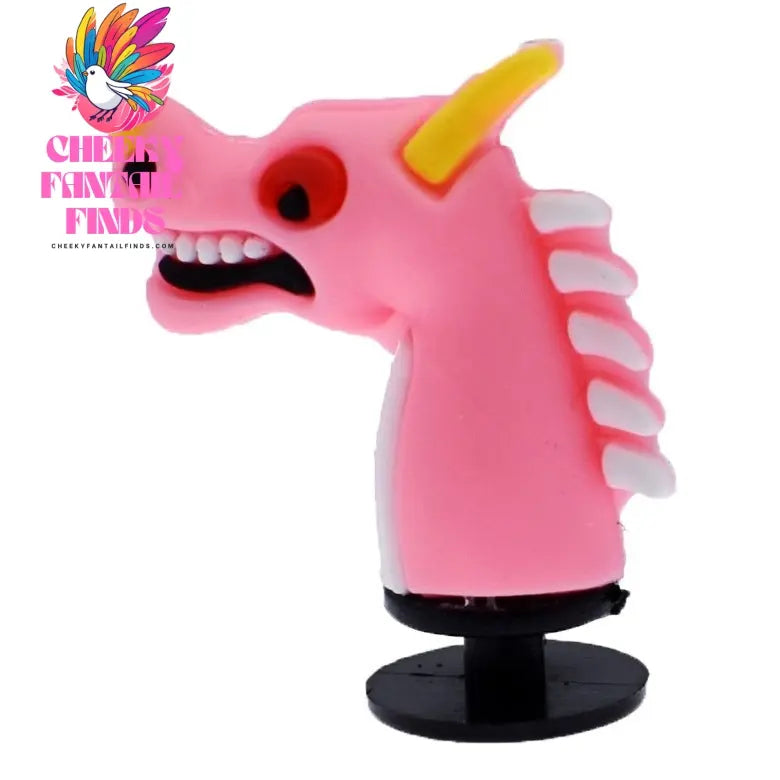 3D Three-dimensional Cartoon Accessories PVC Soft Rubber Shoe Buckles Cheeky Fantail Finds