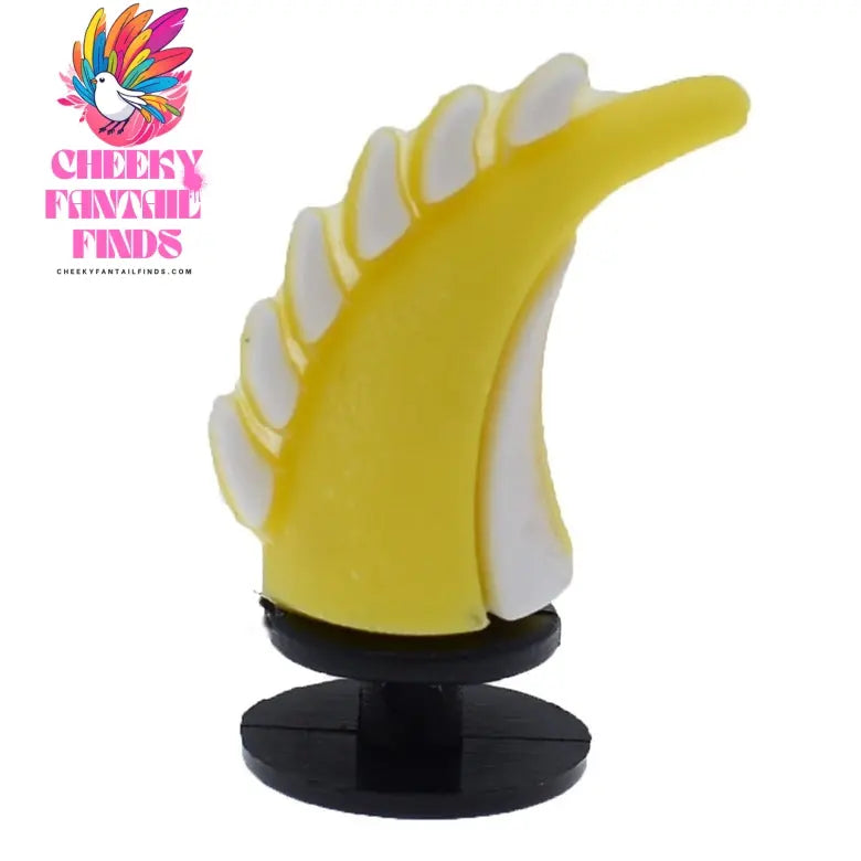 3D Three-dimensional Cartoon Accessories PVC Soft Rubber Shoe Buckles Cheeky Fantail Finds
