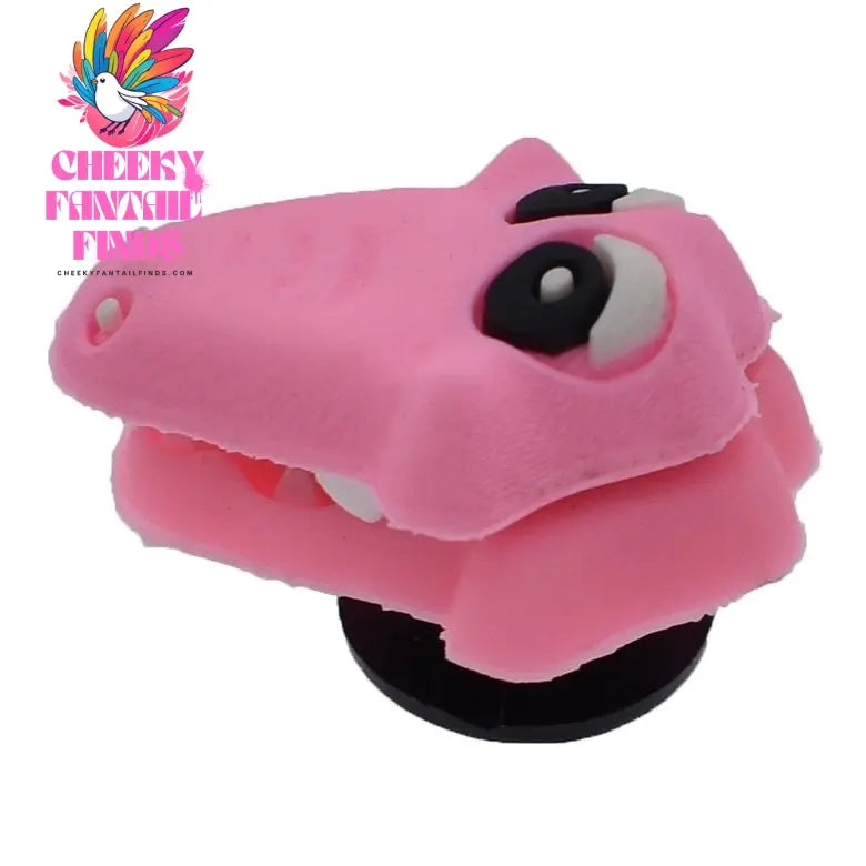 3D Three-dimensional Cartoon Accessories PVC Soft Rubber Shoe Buckles Cheeky Fantail Finds