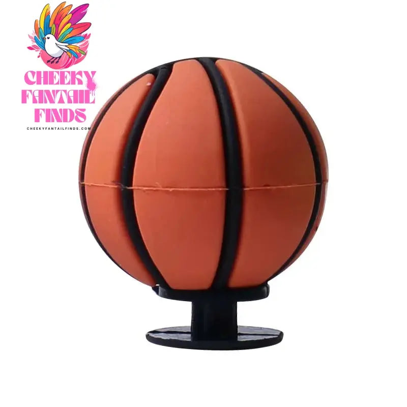 3D stereoscopic basketball soccor vallyball football golf ball shoe buckle charms accessories decorations for sandals clog DIY Cheeky Fantail Finds