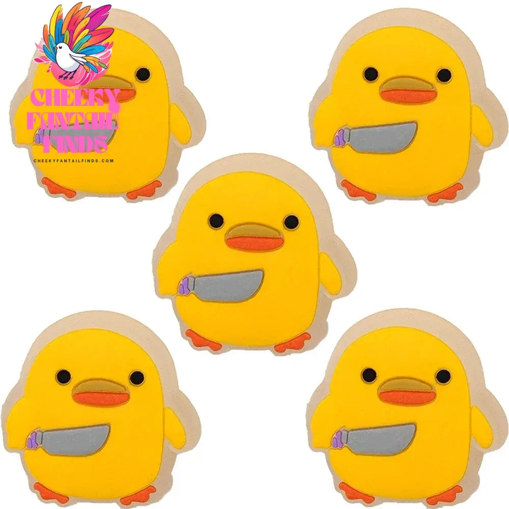 5pcs LED Shoe Charms for Kids Luminous Duck Cat Gamepad Pink Cat Shoe Accessories Pins Women Men Fashion Buckle Shoe Decoration - Cheeky Fantail Finds