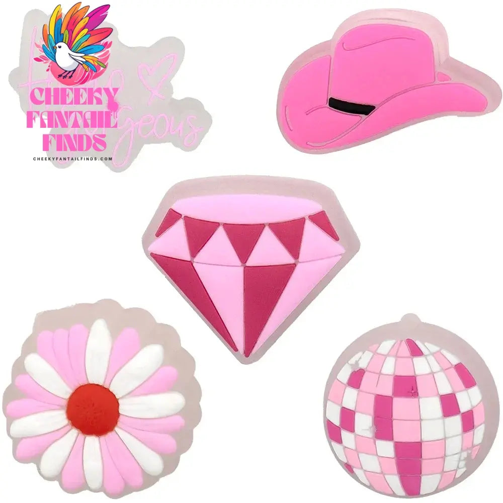 5pcs LED Shoe Charms for Kids Luminous Duck Cat Gamepad Pink Cat Shoe Accessories Pins Women Men Fashion Buckle Shoe Decoration - Cheeky Fantail Finds
