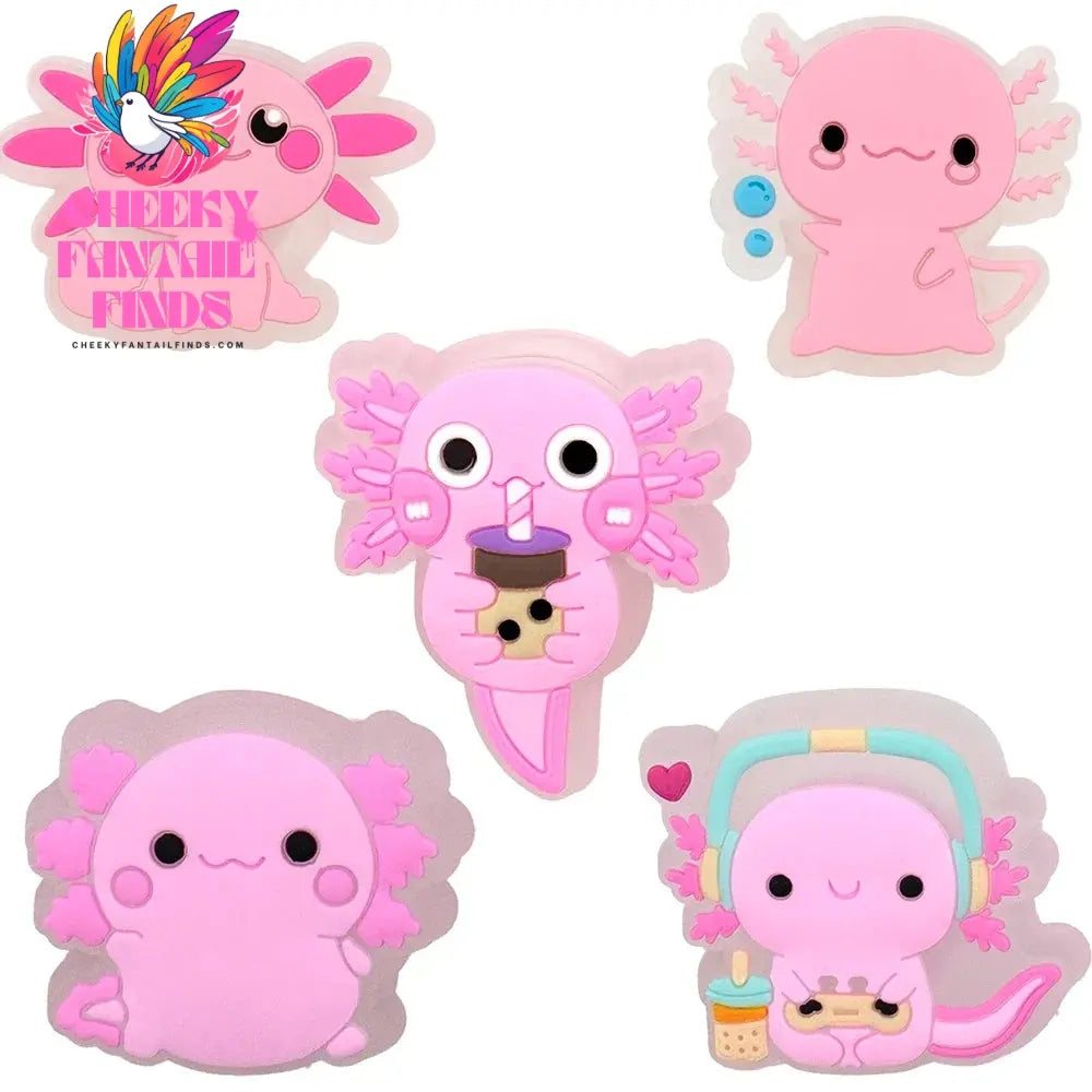 5pcs LED Shoe Charms for Kids Luminous Duck Cat Gamepad Pink Cat Shoe Accessories Pins Women Men Fashion Buckle Shoe Decoration - Cheeky Fantail Finds