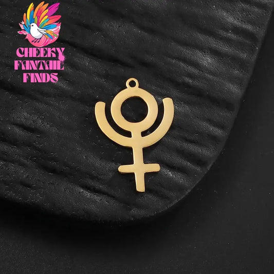 5pcs/Lot Planet Saturn Stainless Steel Charm Pendants For Jewelry Making Pendants Charm Women Men Fashion Jewelry Bracelets Gift Cheeky Fantail Finds