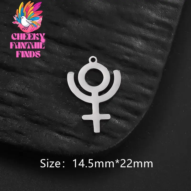 5pcs/Lot Planet Saturn Stainless Steel Charm Pendants For Jewelry Making Pendants Charm Women Men Fashion Jewelry Bracelets Gift Cheeky Fantail Finds