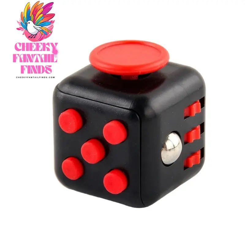 6/12 Sides Cube Decompression Toy Rainbow Stress Relief Autism ADHD OCD Anxiety Sensory Toys Fingertip Desk Toy for Kids Adult Cheeky Fantail Finds