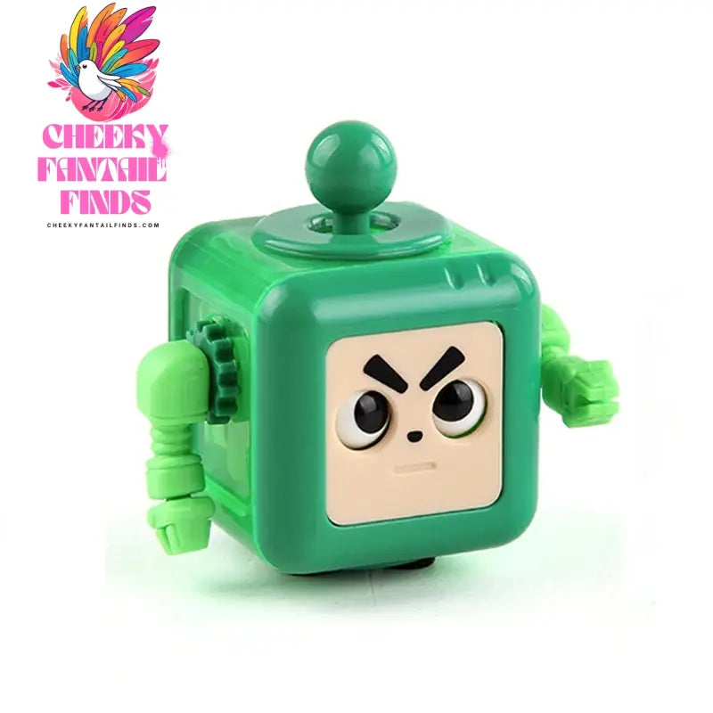 6/12 Sides Cube Decompression Toy Rainbow Stress Relief Autism ADHD OCD Anxiety Sensory Toys Fingertip Desk Toy for Kids Adult Cheeky Fantail Finds