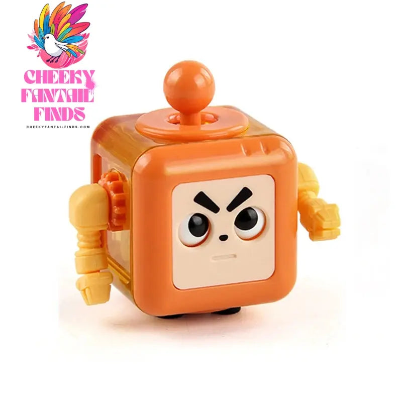 6/12 Sides Cube Decompression Toy Rainbow Stress Relief Autism ADHD OCD Anxiety Sensory Toys Fingertip Desk Toy for Kids Adult Cheeky Fantail Finds