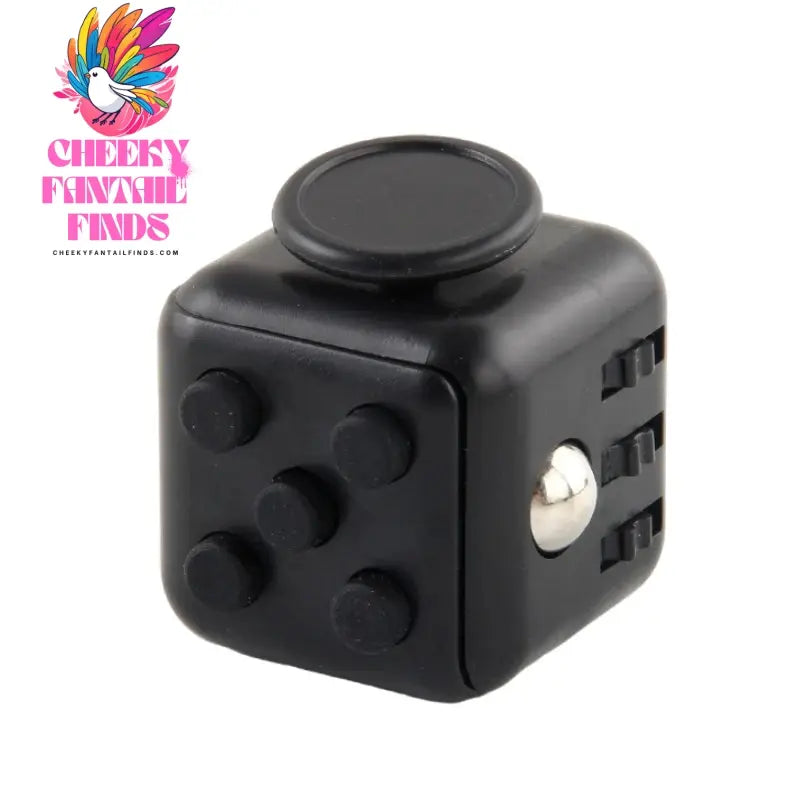 6/12 Sides Cube Decompression Toy Rainbow Stress Relief Autism ADHD OCD Anxiety Sensory Toys Fingertip Desk Toy for Kids Adult Cheeky Fantail Finds