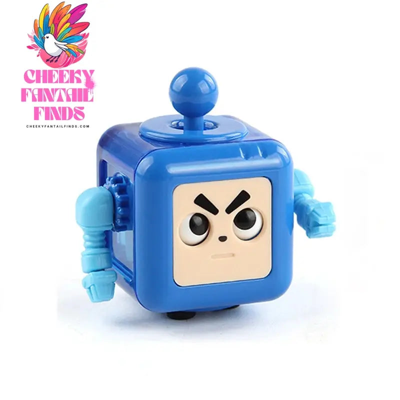 6/12 Sides Cube Decompression Toy Rainbow Stress Relief Autism ADHD OCD Anxiety Sensory Toys Fingertip Desk Toy for Kids Adult Cheeky Fantail Finds