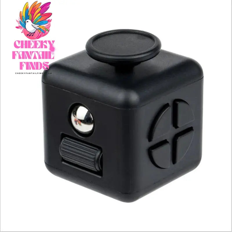 6/12 Sides Cube Decompression Toy Rainbow Stress Relief Autism ADHD OCD Anxiety Sensory Toys Fingertip Desk Toy for Kids Adult Cheeky Fantail Finds