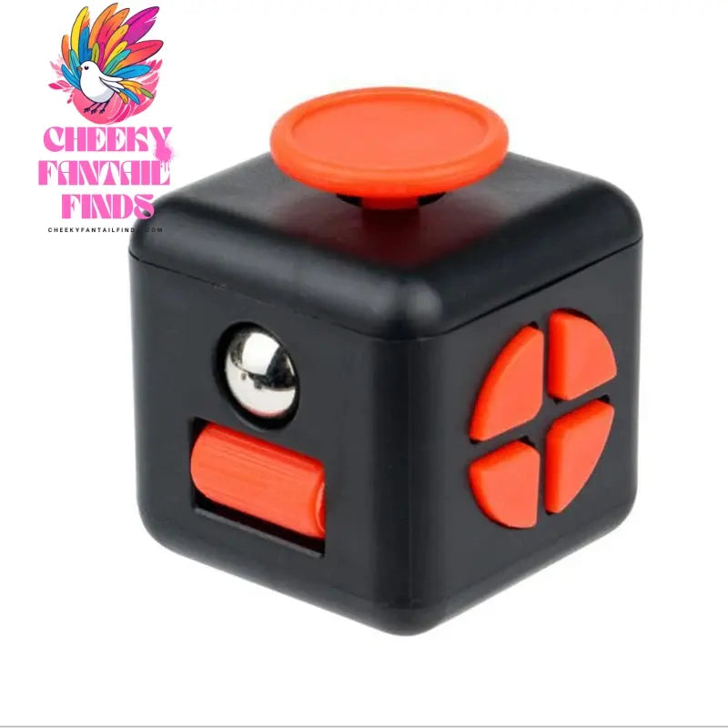 6/12 Sides Cube Decompression Toy Rainbow Stress Relief Autism ADHD OCD Anxiety Sensory Toys Fingertip Desk Toy for Kids Adult Cheeky Fantail Finds