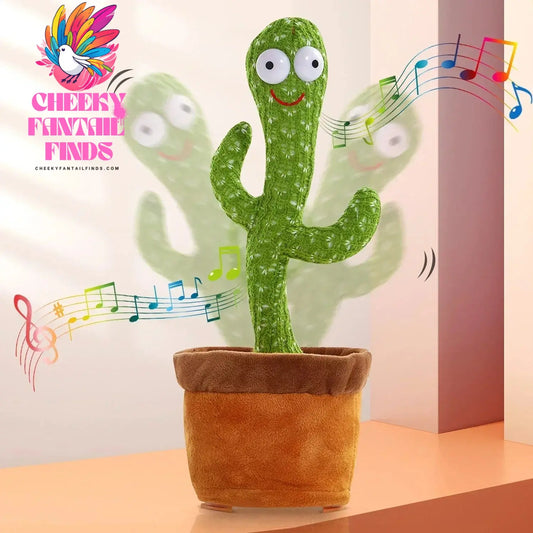 A Talking Cactus Toy That Can Be Charged, Recorded, and Repeated. Suitable for Spanish, English, and Arabic Voice Changer Cheeky Fantail Finds