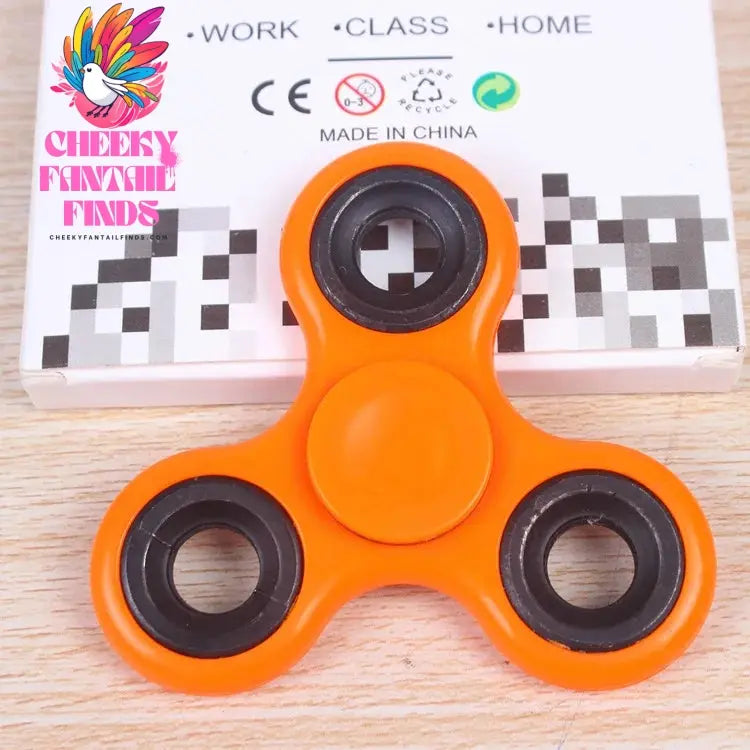 ABS Fidget Spinner EDC Spinner For Autism ADHD Anti Stress Tri-Spinner High Quality Adult Kids Funny Toys Cheeky Fantail Finds