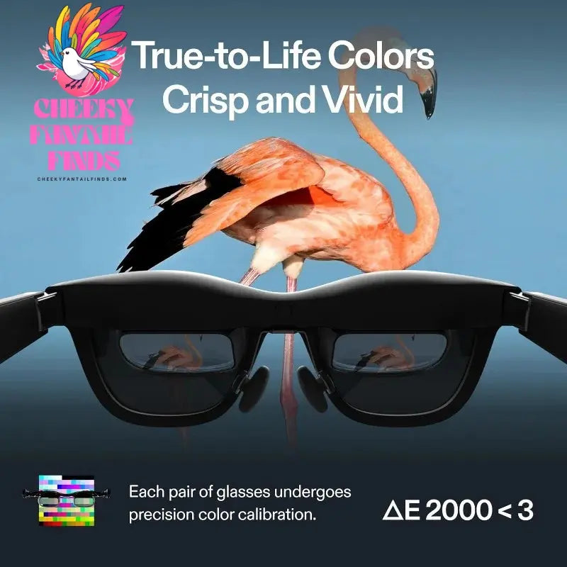 Air 2 Pro AR Glasses|46° FOV, 130" 120Hz HD Display, True Colors, Cinematic Sound, All-Day Comfort. Compatible with iPhone 16/15 Cheeky Fantail Finds
