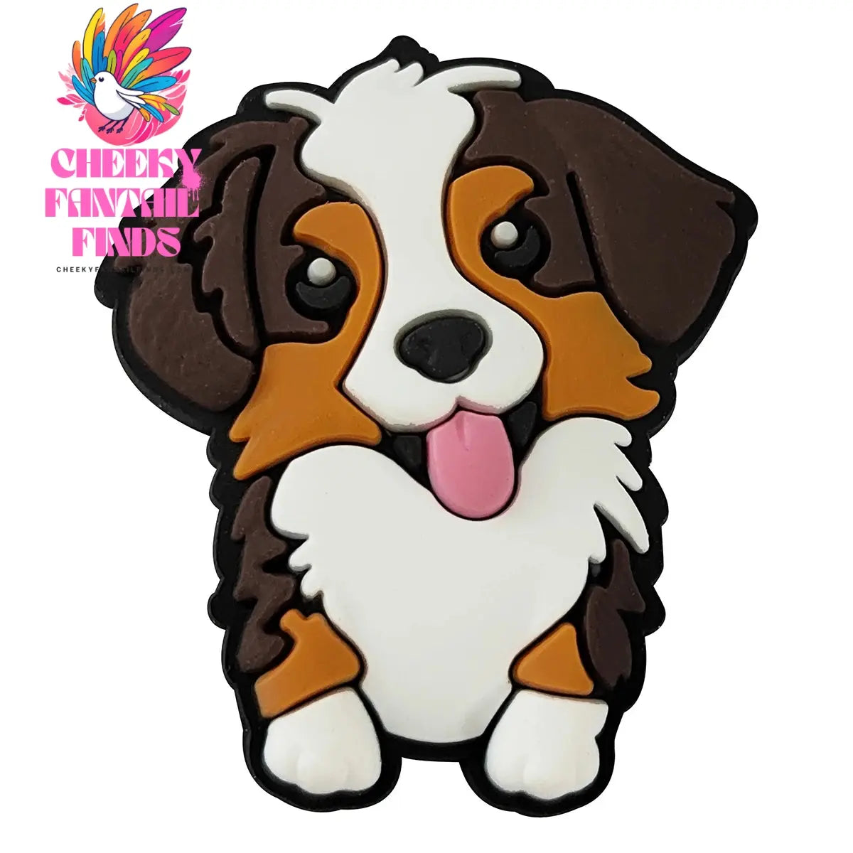Animals Cute Dog Shoe Charms for Shoe Accessories Decoration Pin Bracelet Wristband DIY Kids Women Gifts Cheeky Fantail Finds